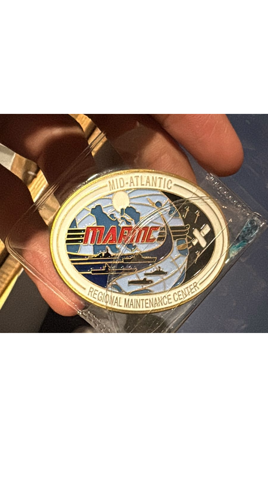 US Navy Challenge Coin